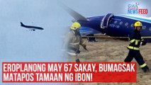 Eroplanong may 67 sakay, bumagsak matapos tamaan ng ibon!  | GMA Integrated Newsfeed