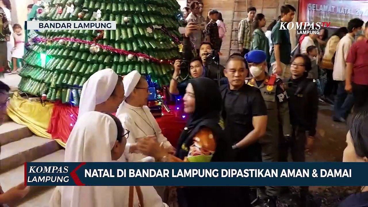 Eva Dwiana Pastikan Natal di Bandar Lampung Aman & Damai