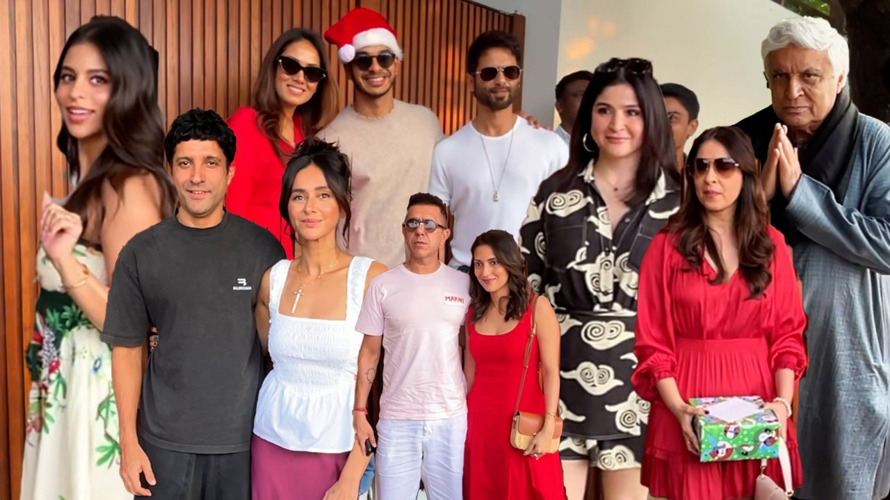 Suhana Khan, Shahid Kapoor और Javed Akhtar जैसे कई सेलेब्स Zoya Akhtar की पार्टी में बिखेरा जलवा