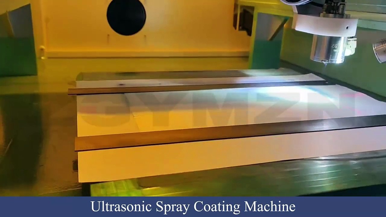 Ultrasonic Spraying System Preparation of Non-woven Coating.