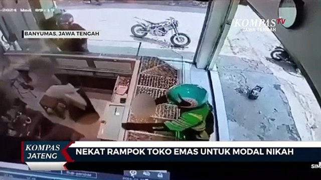 Nekat Rampok Toko Emas Untuk Modal Nikah