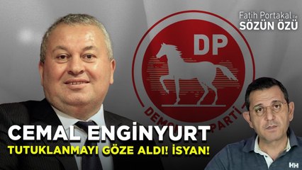 CEMAL ENGİNYURT TUTUKLANMAYI GÖZE ALDI! İSYAN!