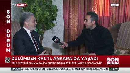 Vatanına dönen Suriyeli doktor, hayatının en güzel anlarını yaşadı