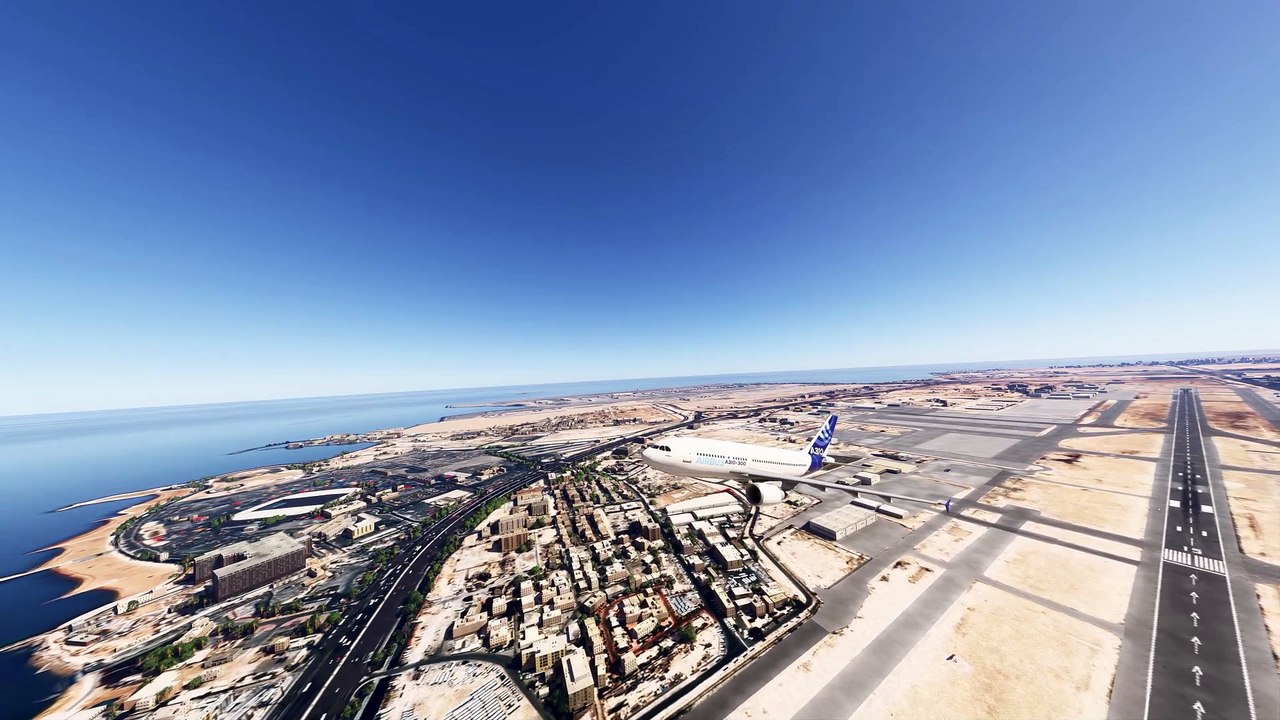 Aesthetic Takeoff: Airbus House A310 at Dubai International Airport (DXB), United Arab Emirates #flights #fly #flightlovers #Canada #USA #Japan  #aviation #flying #FlyingLovers #aviationlovers