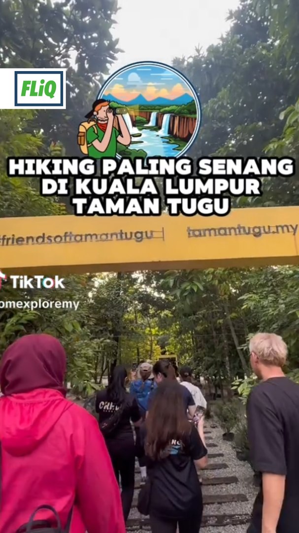 ⁣Hiking paling senang!