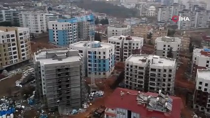 Yerinde dönüşüm konutlarının son hali görüntülendi