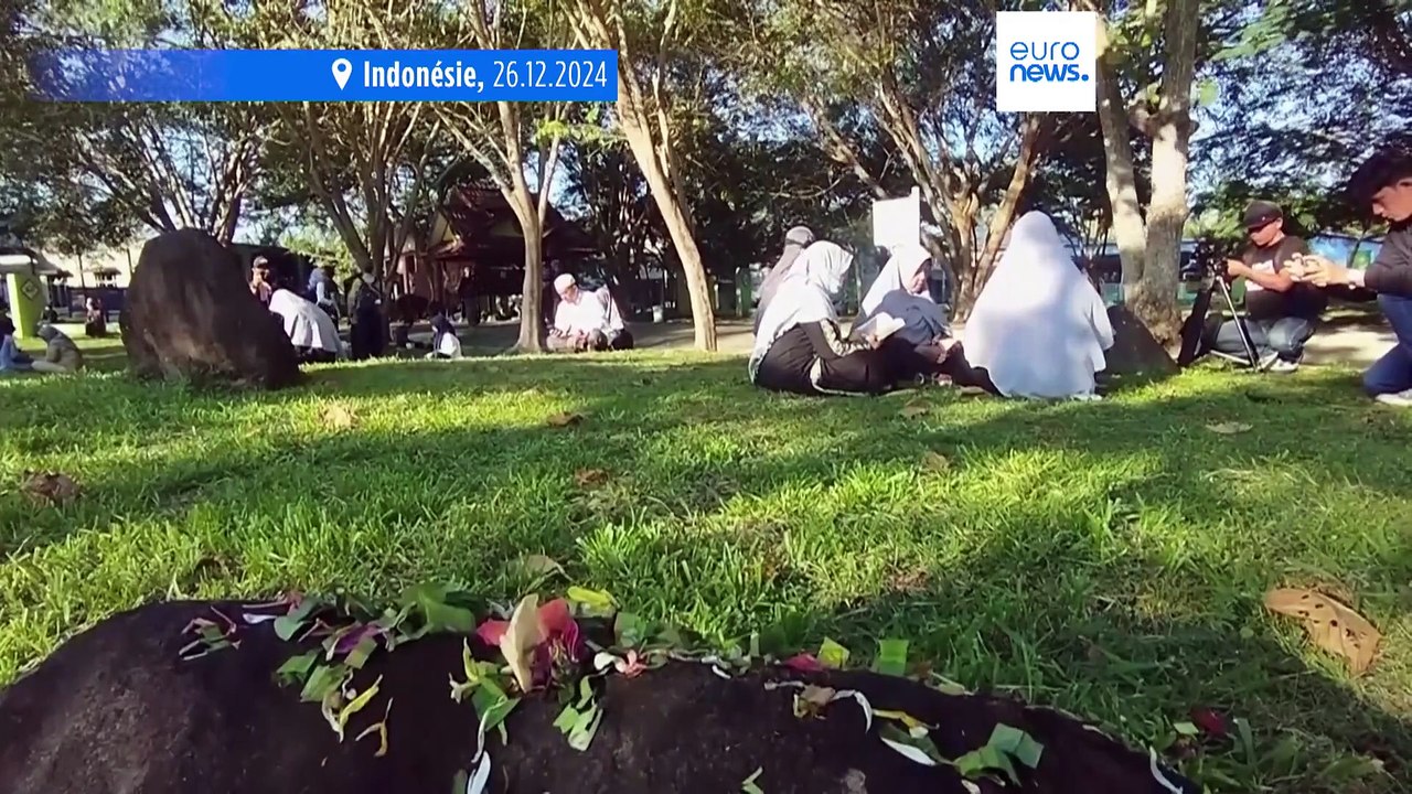 L'Asie commémore les victimes du Tsunami de 2004