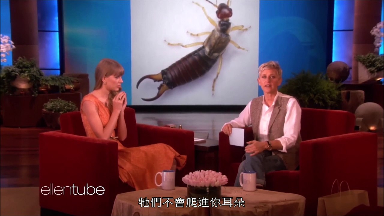 【字幕】Taylor Swift - The Ellen DeGeneres Show 2012.10