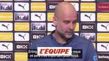 « Nous devons mieux utiliser Haaland » - Foot - Premier League - Man. City - Guardiola