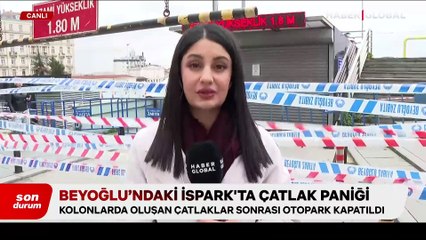 Beyoğlu Tepebaşı'ndaki İSPARK kapatıldı
