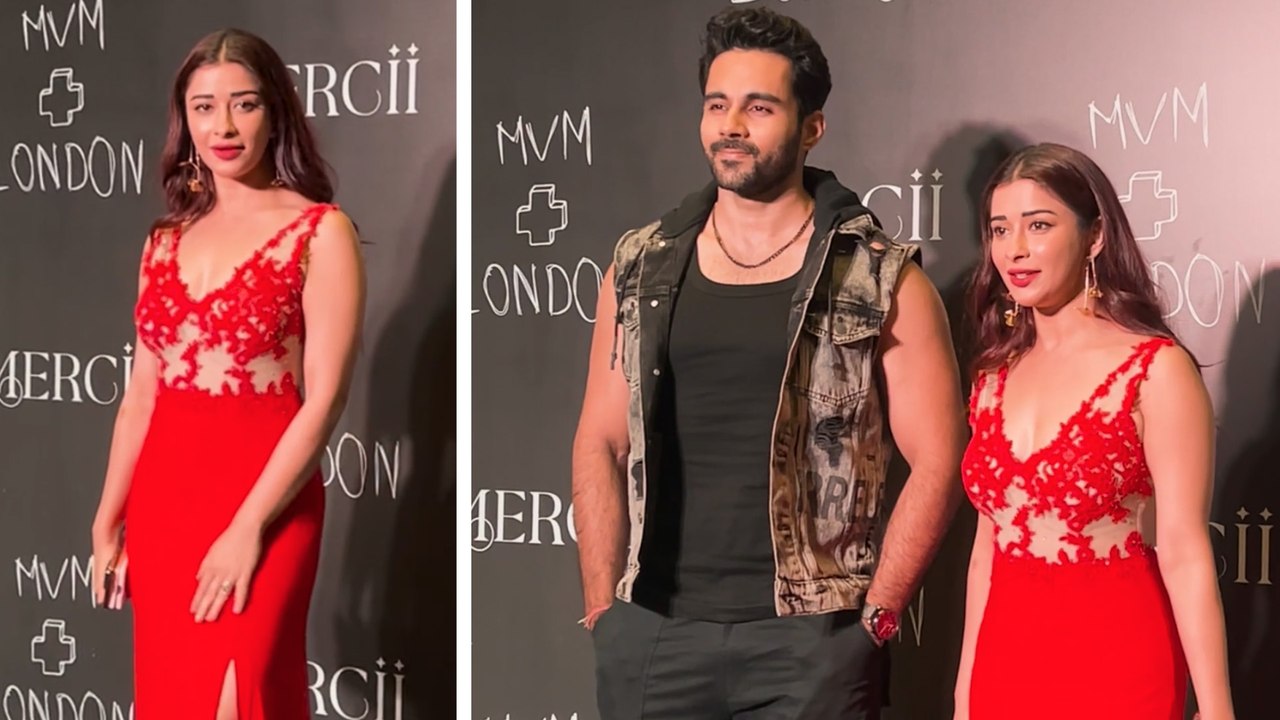Bigg Boss 18 Fame Nyra Banerjee And Abhishek Bajaj Pose Together At Recent Bandra Event
