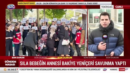 Sıla bebeğin annesi savunma yaptı