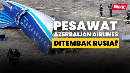 Pesawat Azerbaijan Airlines ditembak Rusia?