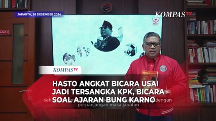Hasto Bicara Ajaran Bung Karno Usai Jadi Tersangka KPK: Penjara adalah Suatu Jalan