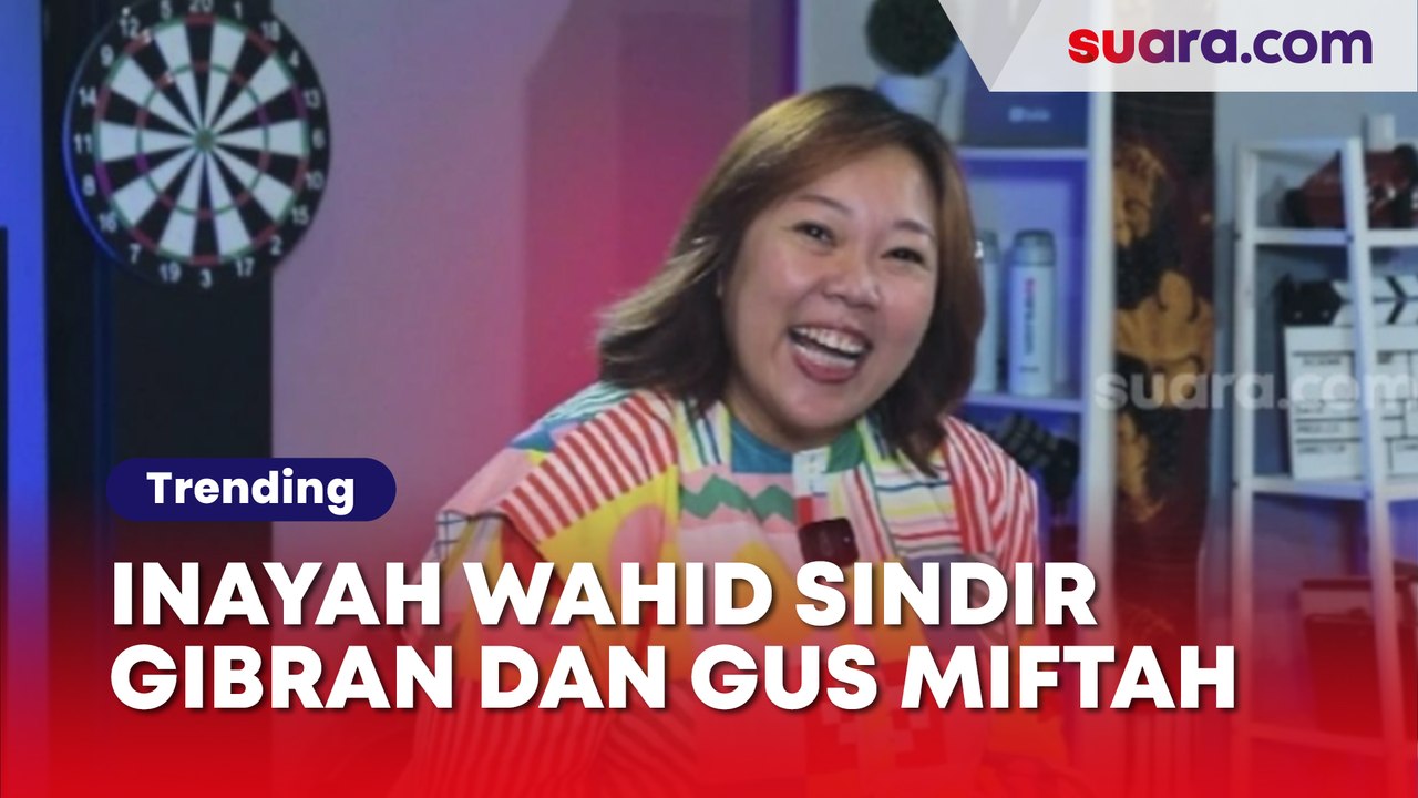 Pedas! Inayah Wahid Sindir Gibran Hingga Gus Miftah Saat Peringatan Haul Gus Dur ke-15