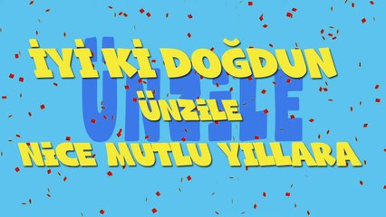 İyi ki doğdun ÜNZİLE - İsme Özel Ankara Havası Doğum Günü Şarkısı (FULL VERSİYON) (REKLAMSIZ)