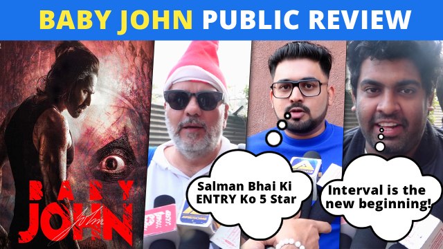 Baby John Public Review | Salman Khan CAMEO | Varun Dhawan-Keerthy Suresh | Wamiqa Gabbi