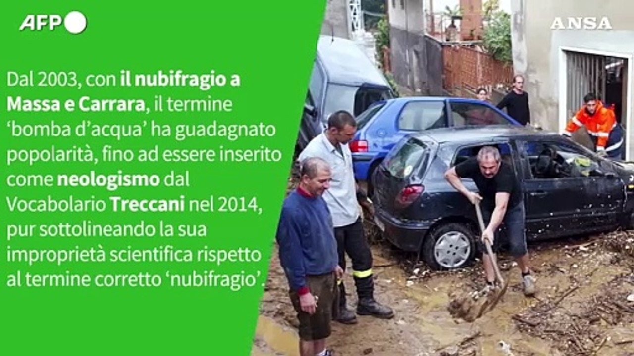 Ansa VERIFIED - E' corretto parlare di 'bomba d'acqua'?