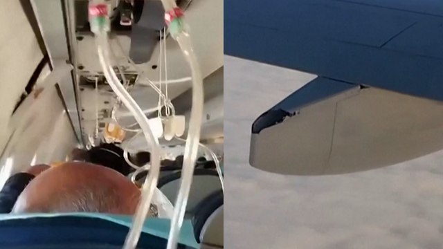 Un pasajero del avión que se estrelló en Kazajistán graba los momentos previos al accidente