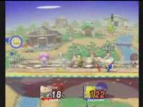 Brawl SN3S (Olimar) Vs. UDP (Pikachu)