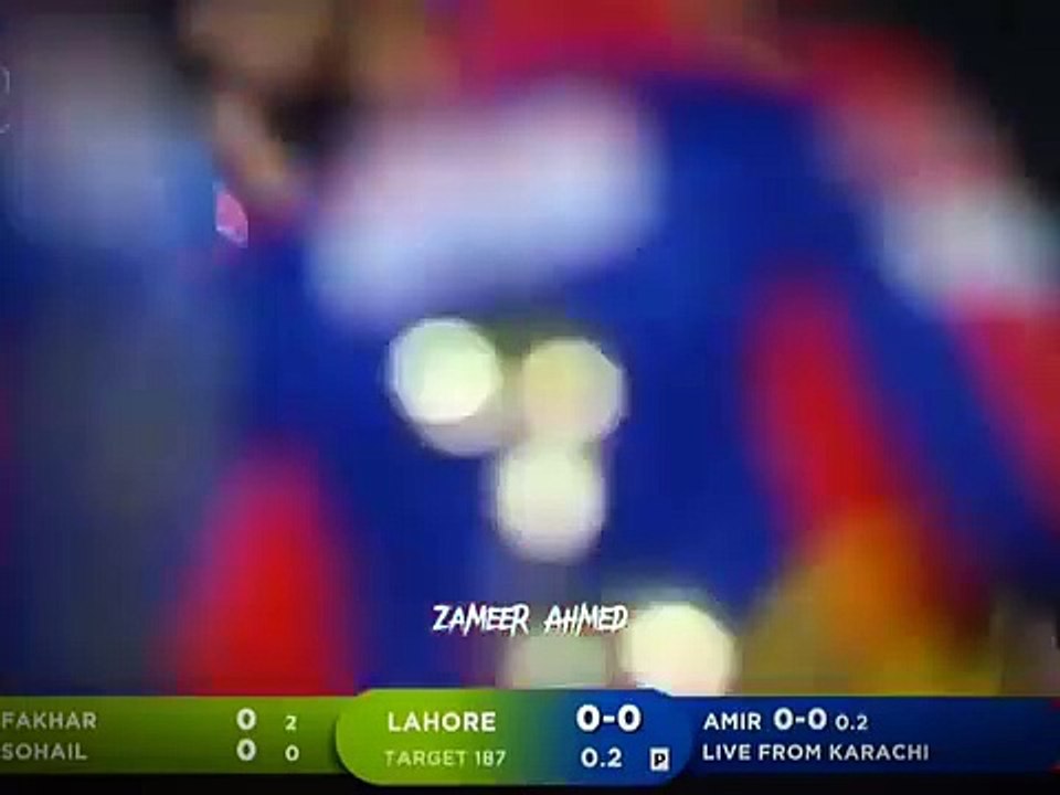 A big fight between M Amir and Shaheen Shah Afridi . Jersey No. 05 & 10 🔥✅