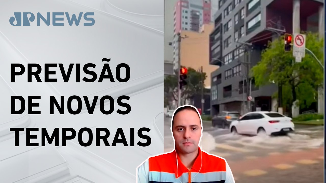Defesa Civil de SP instala gabinete de crise após forte chuva; capitão Roberto Farina explica