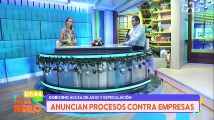 Gobierno acusó a los avicultores de agio y especulación, anunció procesos a las empresas