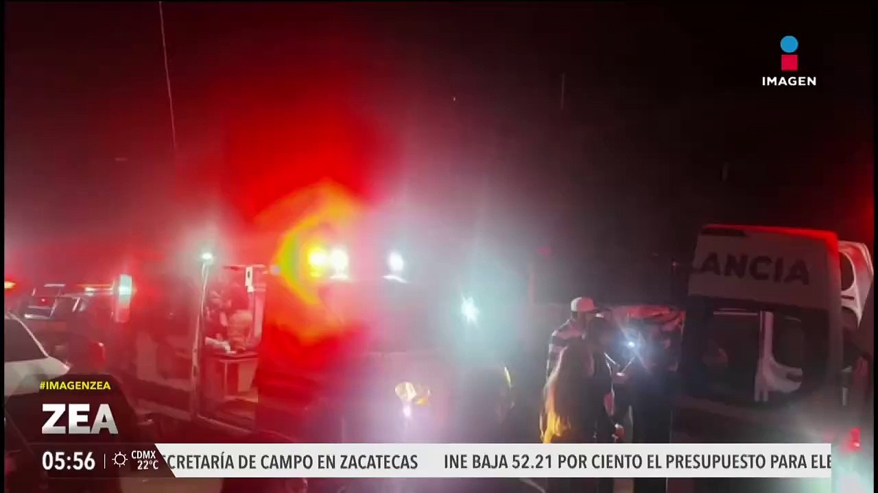 Niña muere en accidente vehicular en plena Navidad en Linares, Nuevo León