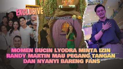 Momen Bucin Lyodra Minta Izin Randy Martin Mau Pegang Tangan dan Nyanyi Bareng Fans