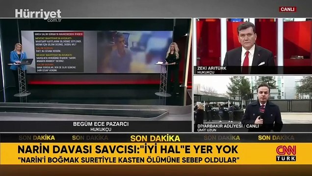 Narin Güran cinayeti davasında savcı mütalaasını sundu
