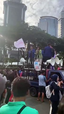 Aksi Bem SI Tolak Kenaikan PPN 12 % di Istana Negara