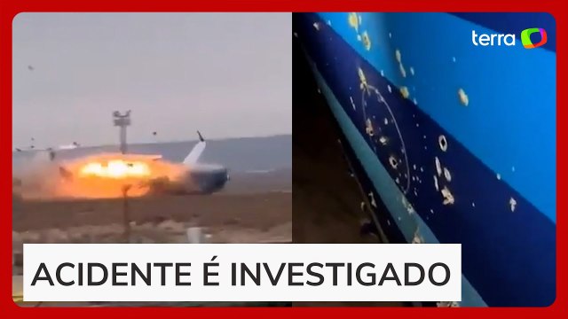 Avião fabricado pela Embraer que caiu no Cazaquistão pode ter sido atingido por drones