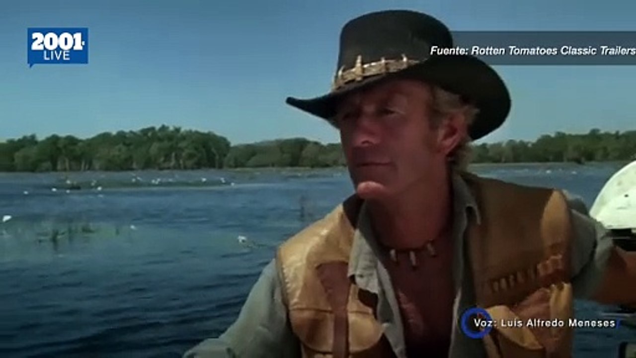 El cocodrilo Dundee dice adiós