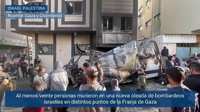Decenas de muertos, entre ellos 5 periodistas, en los ataques nocturnos de Israel a Gaza