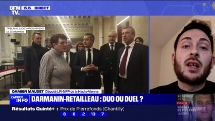 Damien Maudet (LFI) s'interroge sur "l'efficacité" de la création de places de prison pour les courtes peines