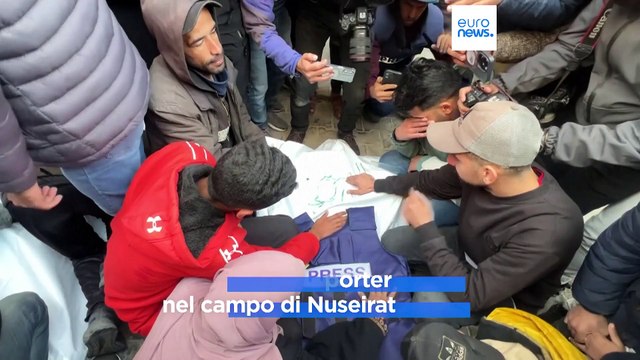 Cinque giornalisti palestinesi uccisi in un attacco aereo israeliano nella Striscia di Gaza