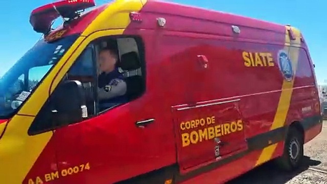 Queda grave: Trabalhador sofre fraturas ao cair de telhado de empresa às margens da BR-277