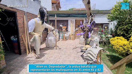 Muñecos 2024: "Alien vs. Depredador" la ardua batalla que representarán los muñequeros en 31 entre 41 y 42