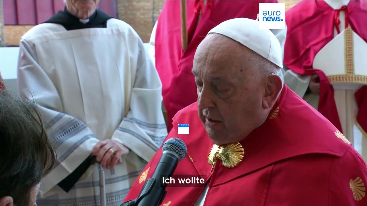 Papst eröffnet Heiliges Jahr mit einer Botschaft der Hoffnung in Römer Gefängnis