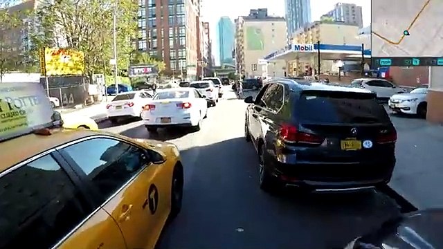 Cycling From Astoria Queens To Central Park Columbus Circle Manhattan Nyc
