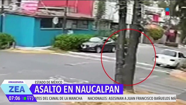 Captan asalto a una joven en calles de Naucalpan, Estado de México