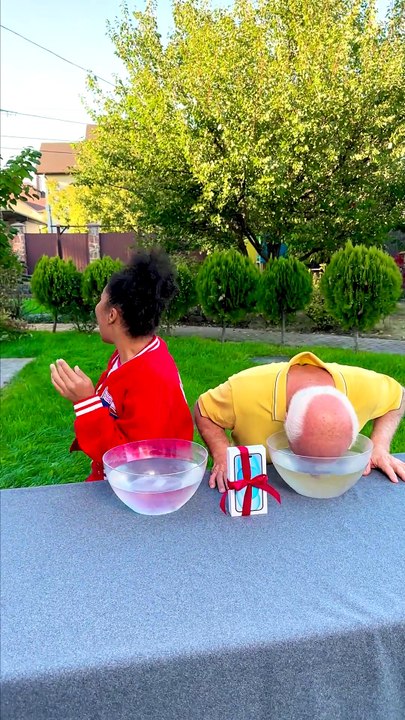 Grandpa vs. Balloon 🎈Who Will Win? 😂