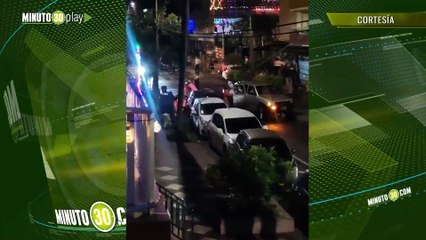 Machetes, botellas y hasta sillas, se utilizaron, durante una riña en Itagüí