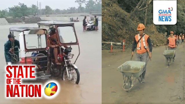 Mga residente, lumusong sa lampas tuhod na baha sa Dilasag, Aurora | SONA