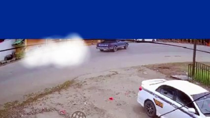 'Ayúdenme, quiero a mi mami': menor sufre accidente en moto en La Ceiba