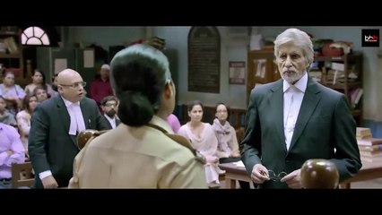 आपने उस लड़की गिरफ्तार क्यों नहीं किया..वो फरार थी..आप झूट बोल रही मैडम..अमिताभ दमदार कोर्ट सीन