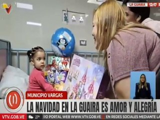 La Guaira | Entregan juguetes a niños y niñas pacientes del Hospital Dr. Rafael Medina Jiménez