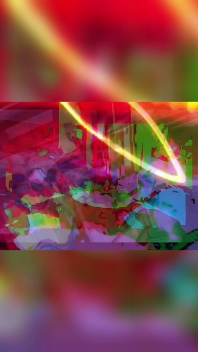 Abstrakte Kunst: Farbenwirbel & Geometrische Formen 🎨✨