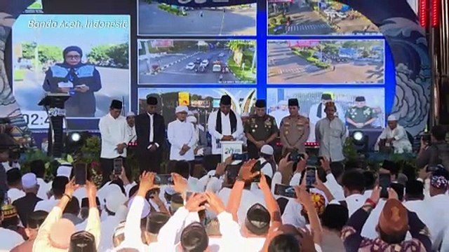 Asia celebra emotivas ceremonias por el 20º aniversario de devastador tsunami