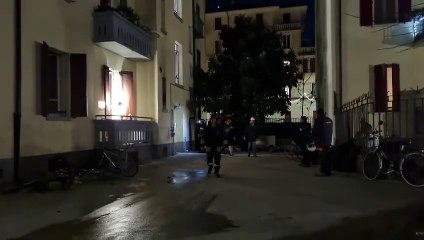Esplosione al Corvetto, l'intervento dei vigili del fuoco